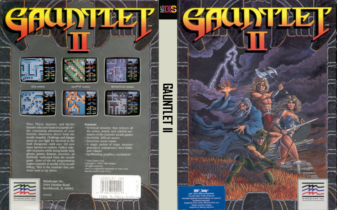 Gauntlet 2 — box-texture (US)