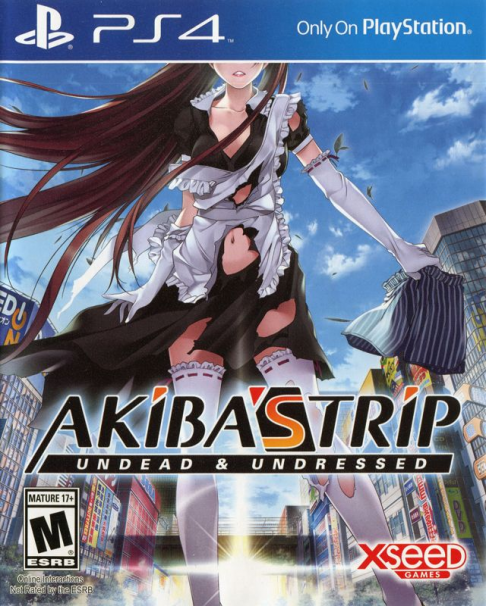 Akiba's Trip - Undead and Undressed box art