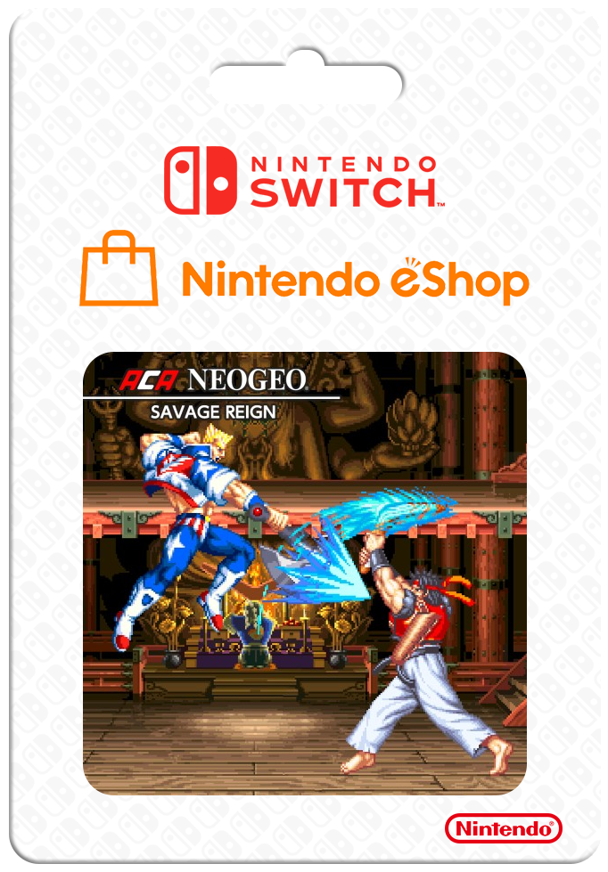 Aca Neogeo Savage Reign — support-2D (CUS)