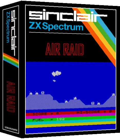 Air Raid — box-3D (SS)