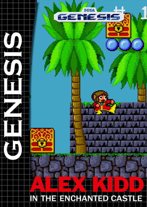 Alex Kidd In The Enchanted Castle — box-2D (SS)