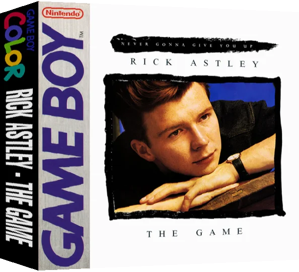 Rick Astley - The Game — box-3D (WOR)
