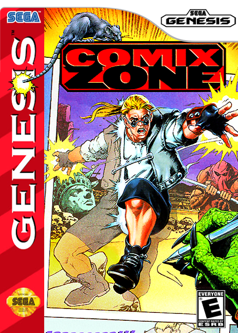 Comix Zone box art