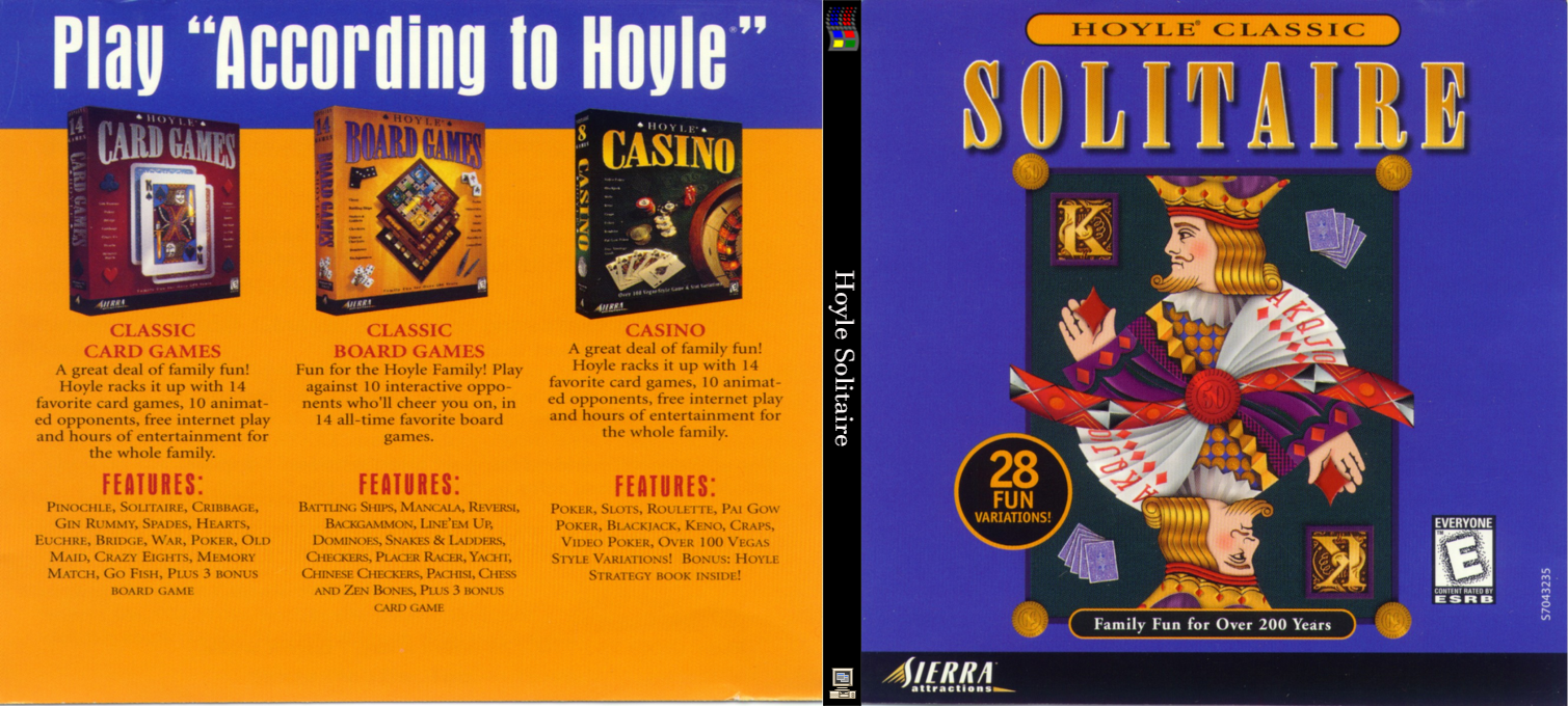 Hoyle Solitaire — box-texture (CUS)