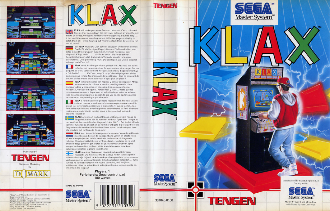 Klax — box-texture (EU)