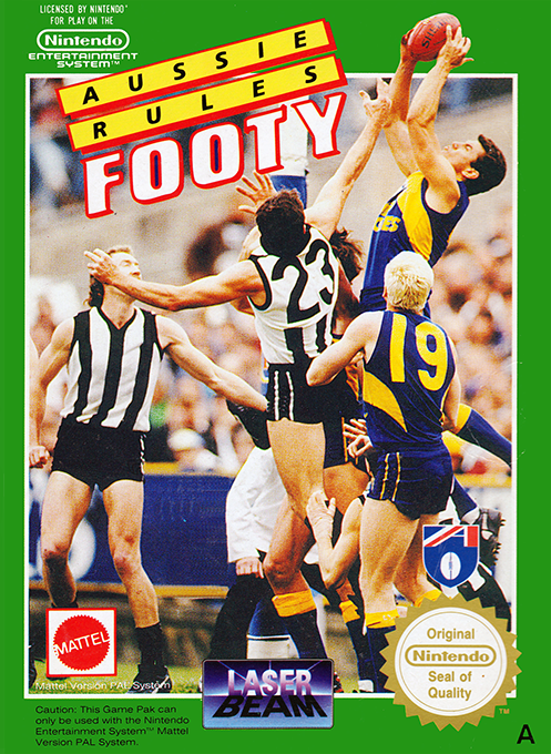 Aussie Rules Footy box art