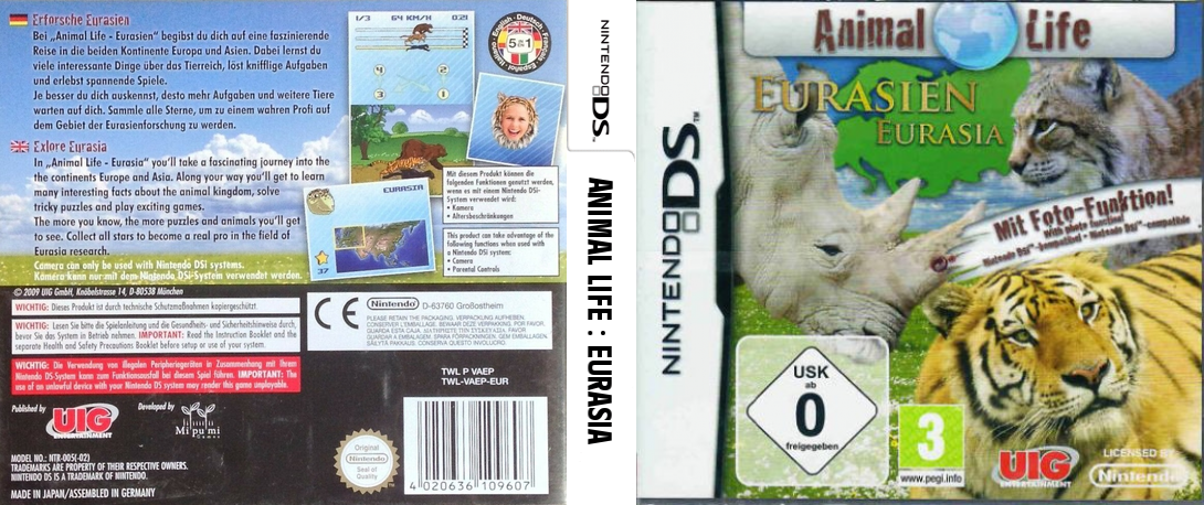 Animal Life - Eurasia — box-texture (EU)