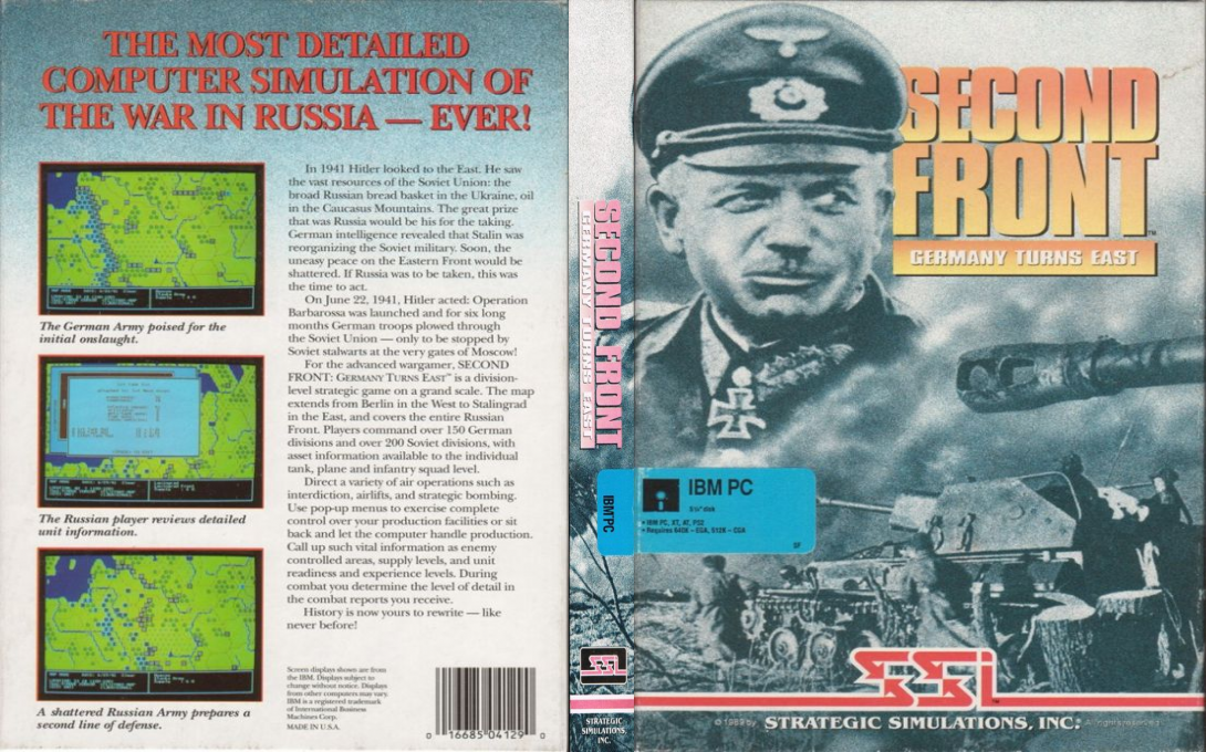 Second Front - Germany Turns East — box-texture (US)