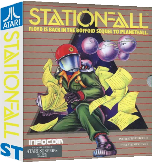 Stationfall — box-3D (US)