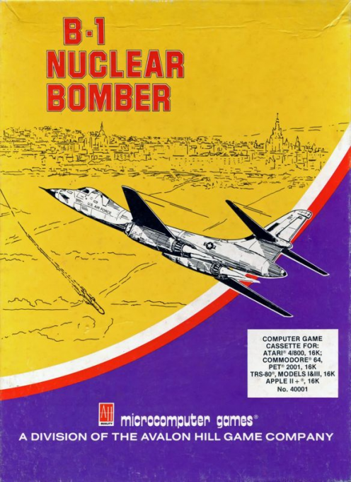 B1 Nuclear Bomber box art