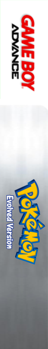 Pokemon : Evolved Version — box-2D-side (WOR)