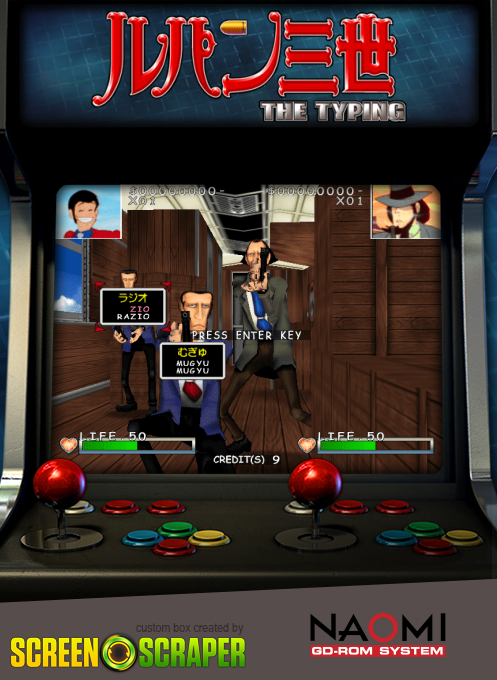Lupin The 3rd : The Typing box art