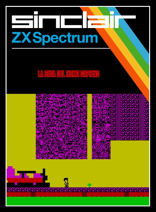 Caza Del Homo Sapiens, La box art