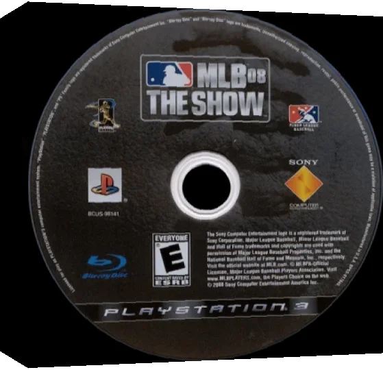 MLB 08 - The Show — box-3D (US)