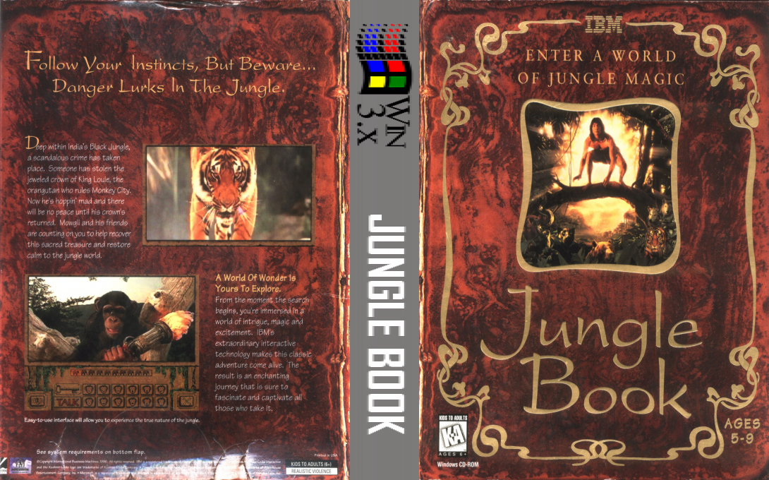 Jungle Book — box-texture (WOR)