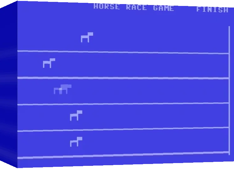 Horse Race Game — box-3D (WOR)