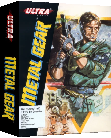 Metal Gear — box-3D (US)