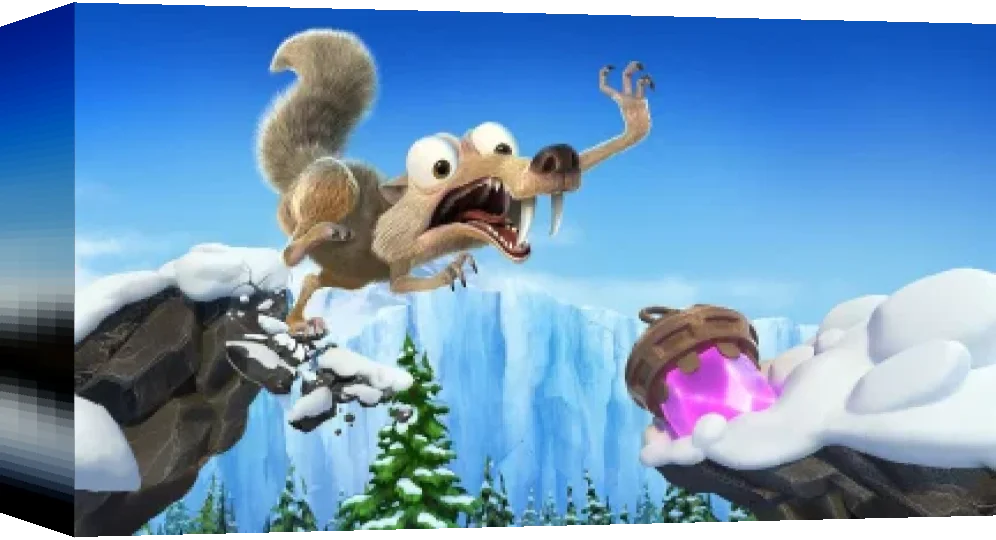 Ice Age: Scrat's Nutty Adventure — box-3D (WOR)