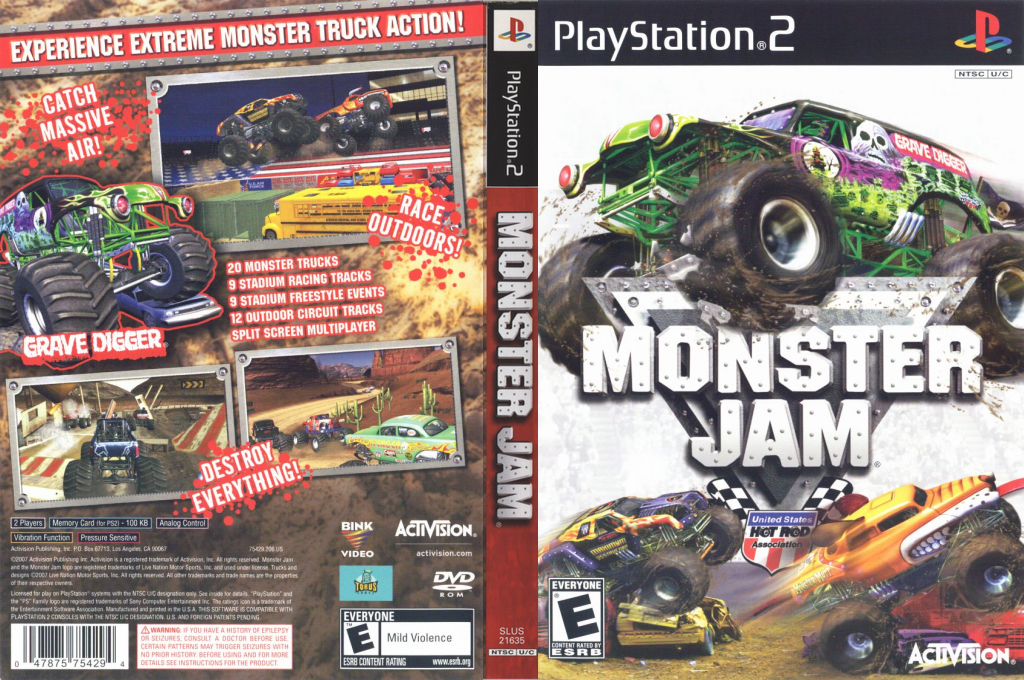 Monster Jam — box-texture (US)