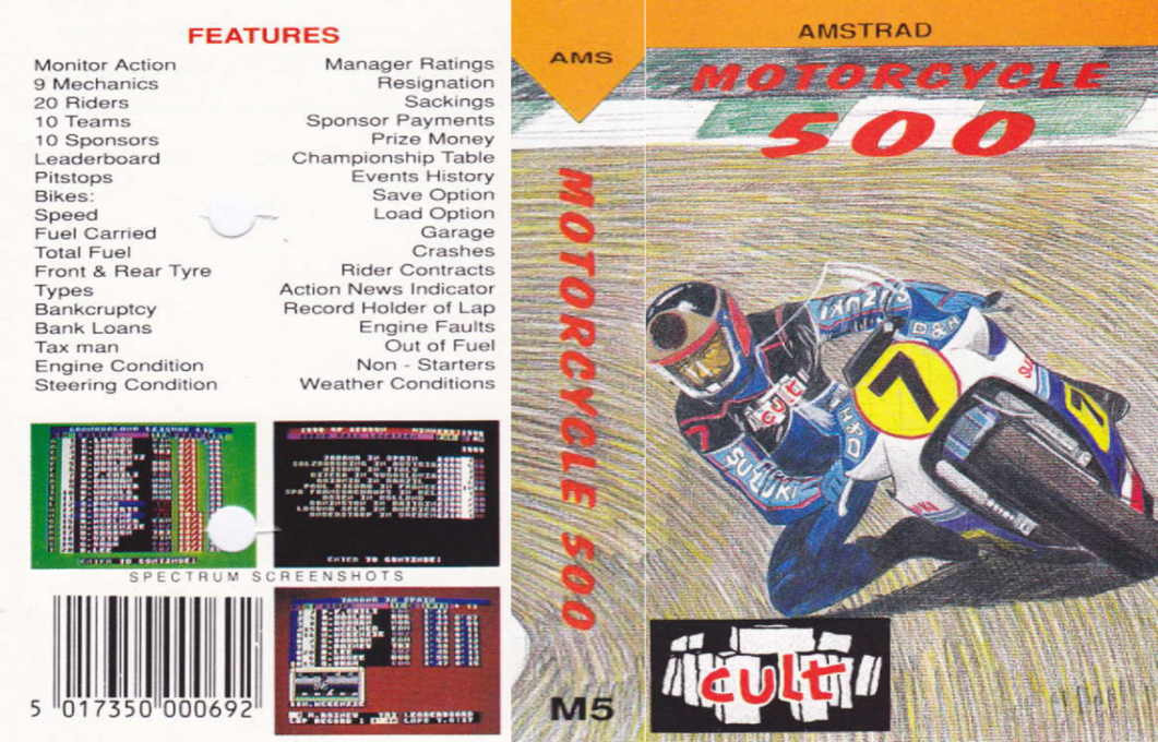 Motorcycle 500 — box-texture (EU)