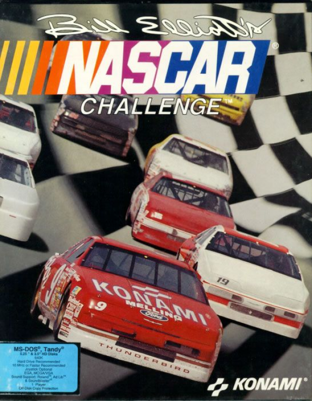 Bill Elliott's Nascar Challenge box art