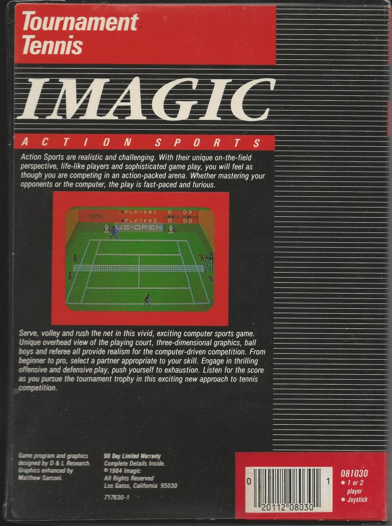 Tournament Tennis — box-2D-back (WOR)