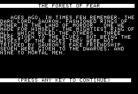 Eamon 109 - The Forest of Fear — ss (WOR)