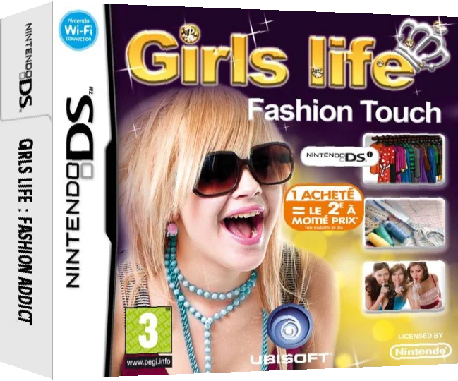 Girls Life - Fashion Addict — box-3D (EU)