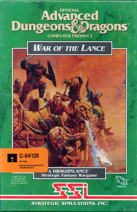 War Of The Lance box art
