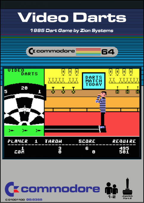 Video Darts box art