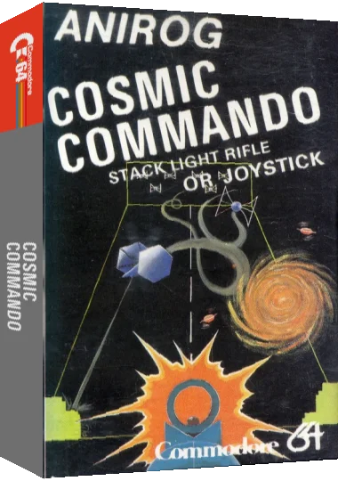 Cosmic Commando — box-3D (EU)