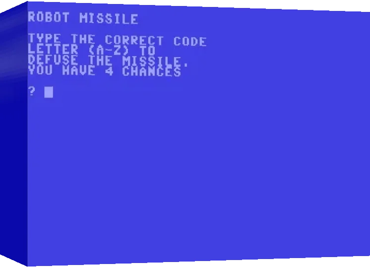 Robot Missile — box-3D (WOR)
