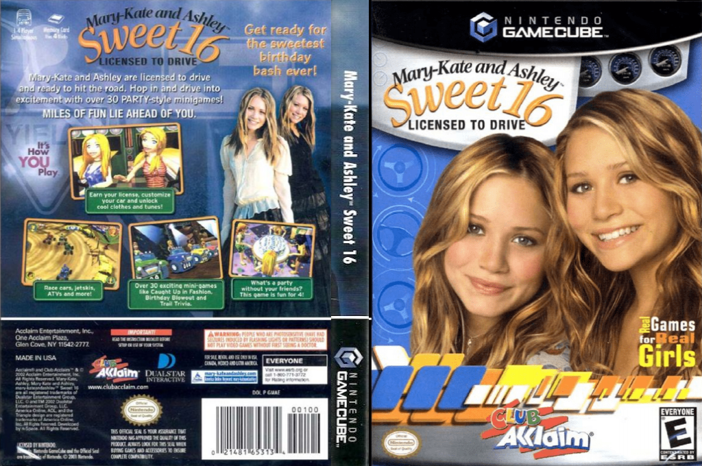 Mary-Kate and Ashley - Sweet 16 - Licensed to Drive — box-texture (US)
