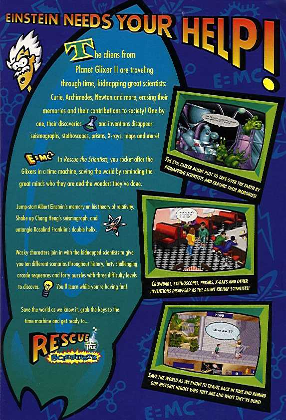 Rescue The Scientists — box-2D-back (US)