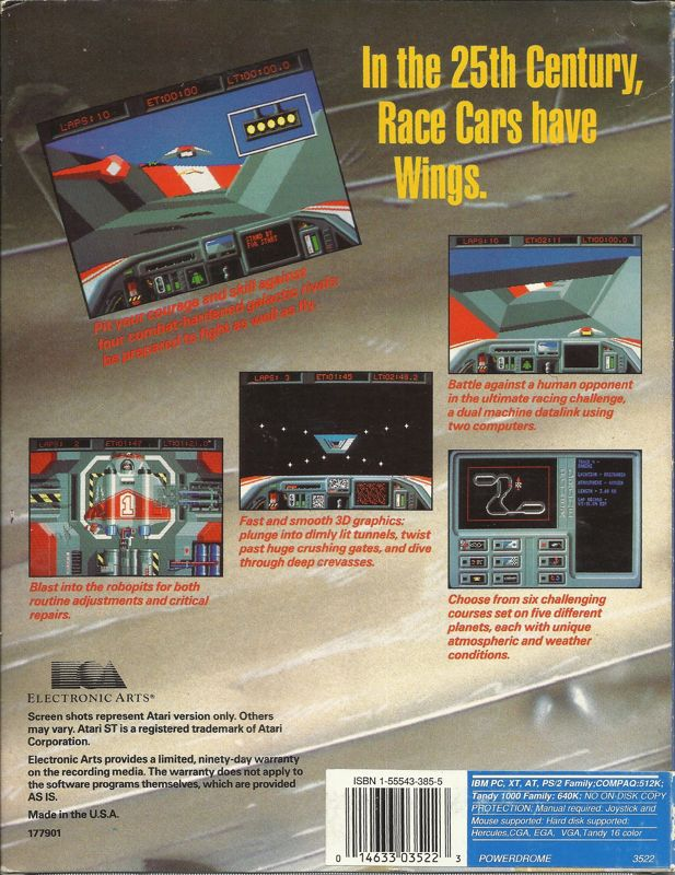 Powerdrome — box-2D-back (US)
