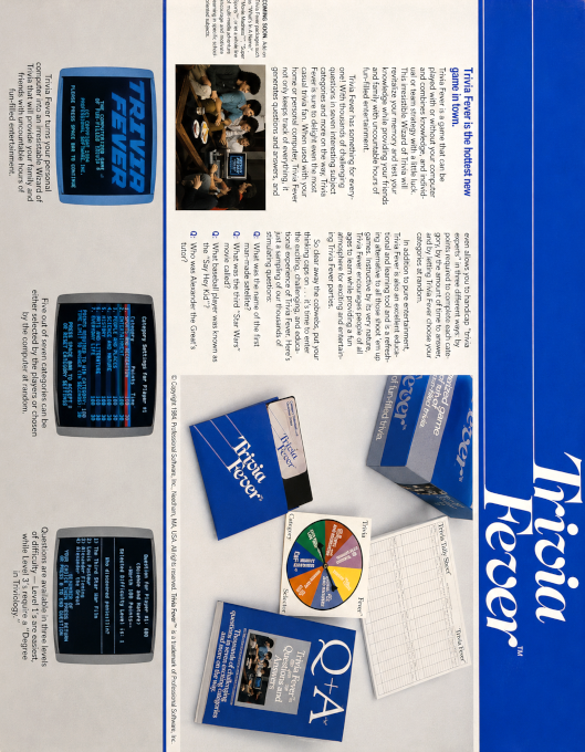 Trivia Fever — box-2D-back (US)
