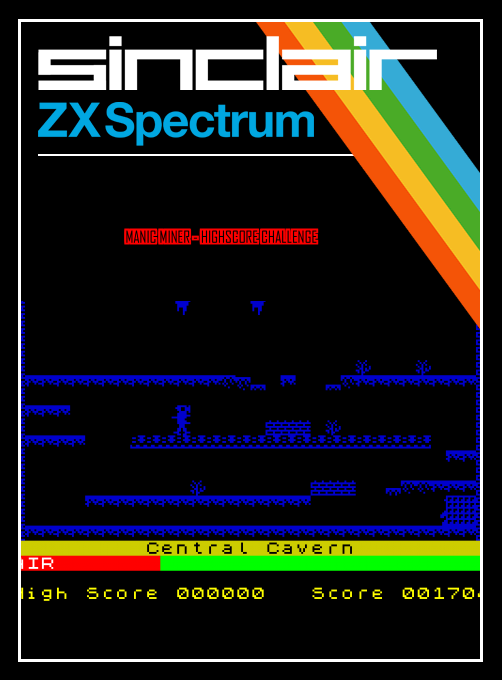 Manic Miner - Highscore Challenge box art