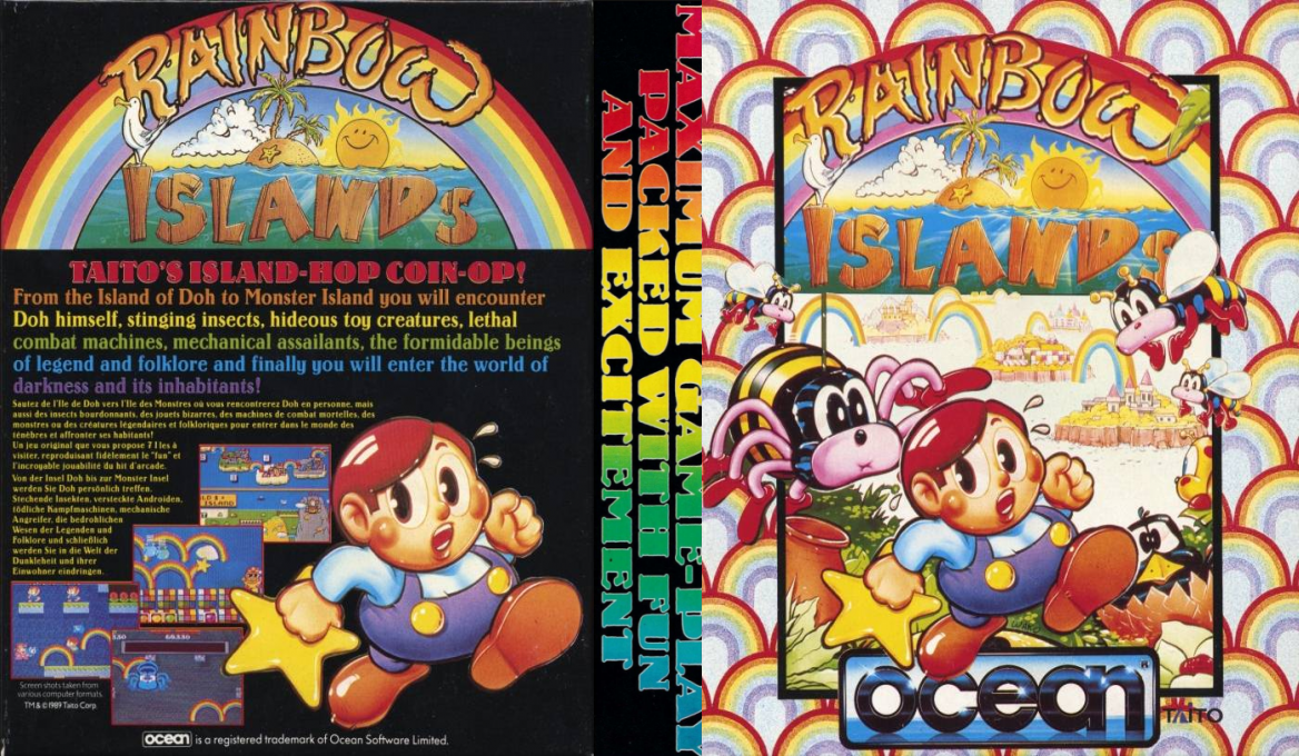 Rainbow Islands — box-texture (EU)