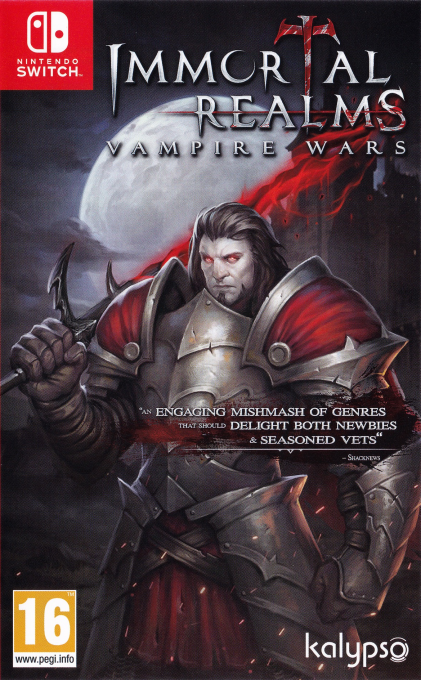 Immortal Realms: Vampire Wars — box-2D (EU)