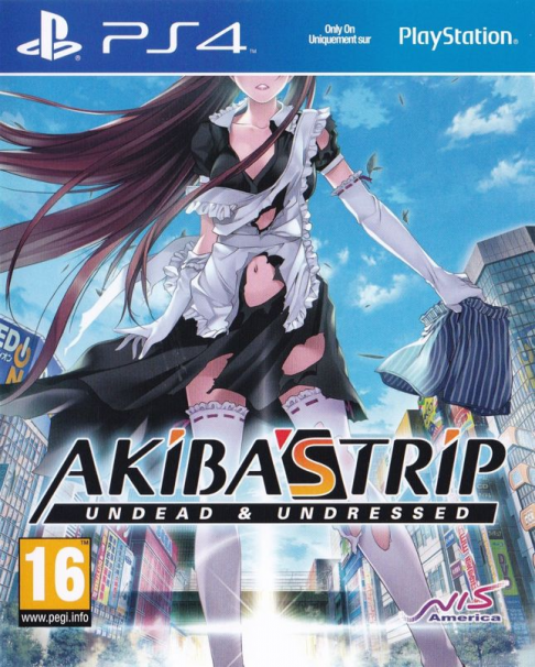 Akiba's Trip - Undead and Undressed — box-2D (EU)