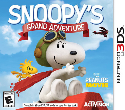 Peanuts Movie, The - Snoopy's Grand Adventure box art