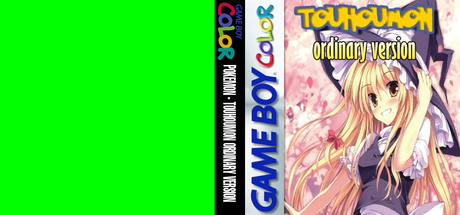 Pokemon - Touhoumon Ordinary Version — box-texture (WOR)