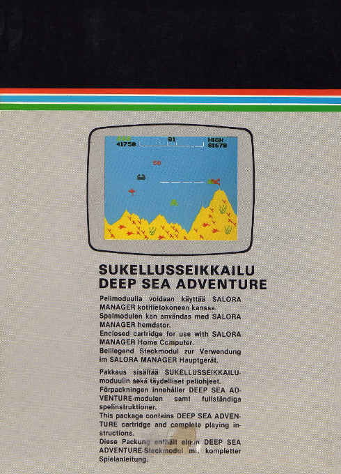 Deep Sea Adventure — box-2D-back (FI)