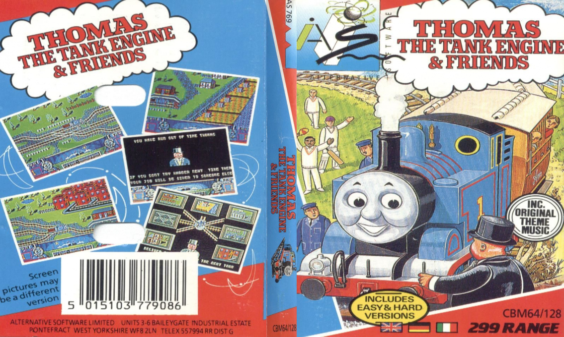 Thomas the Tank Engine and Friends — box-texture (EU)