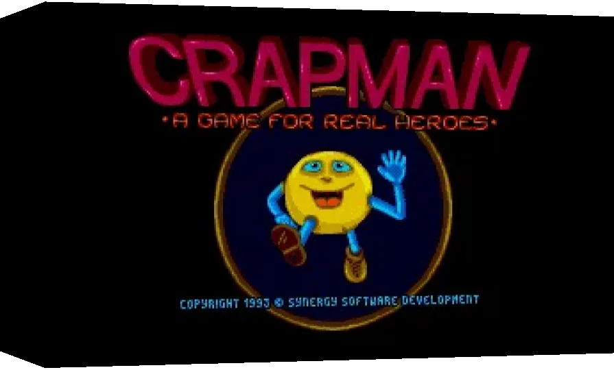Crapman - A Game For Real Heroes — box-3D (WOR)