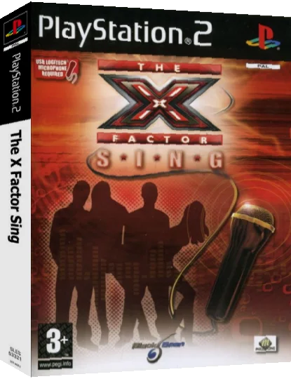 X Factor Sing, The — box-3D (EU)