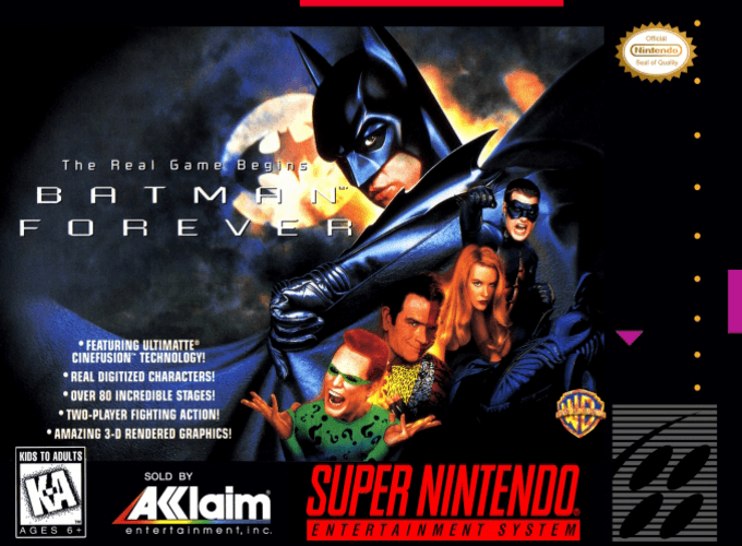 Batman Forever box art