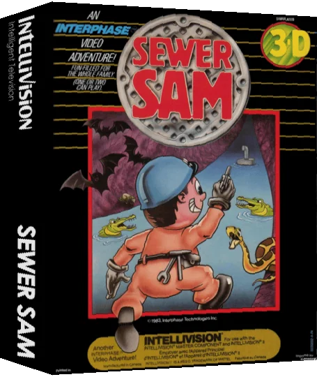 Sewer Sam — box-3D (WOR)