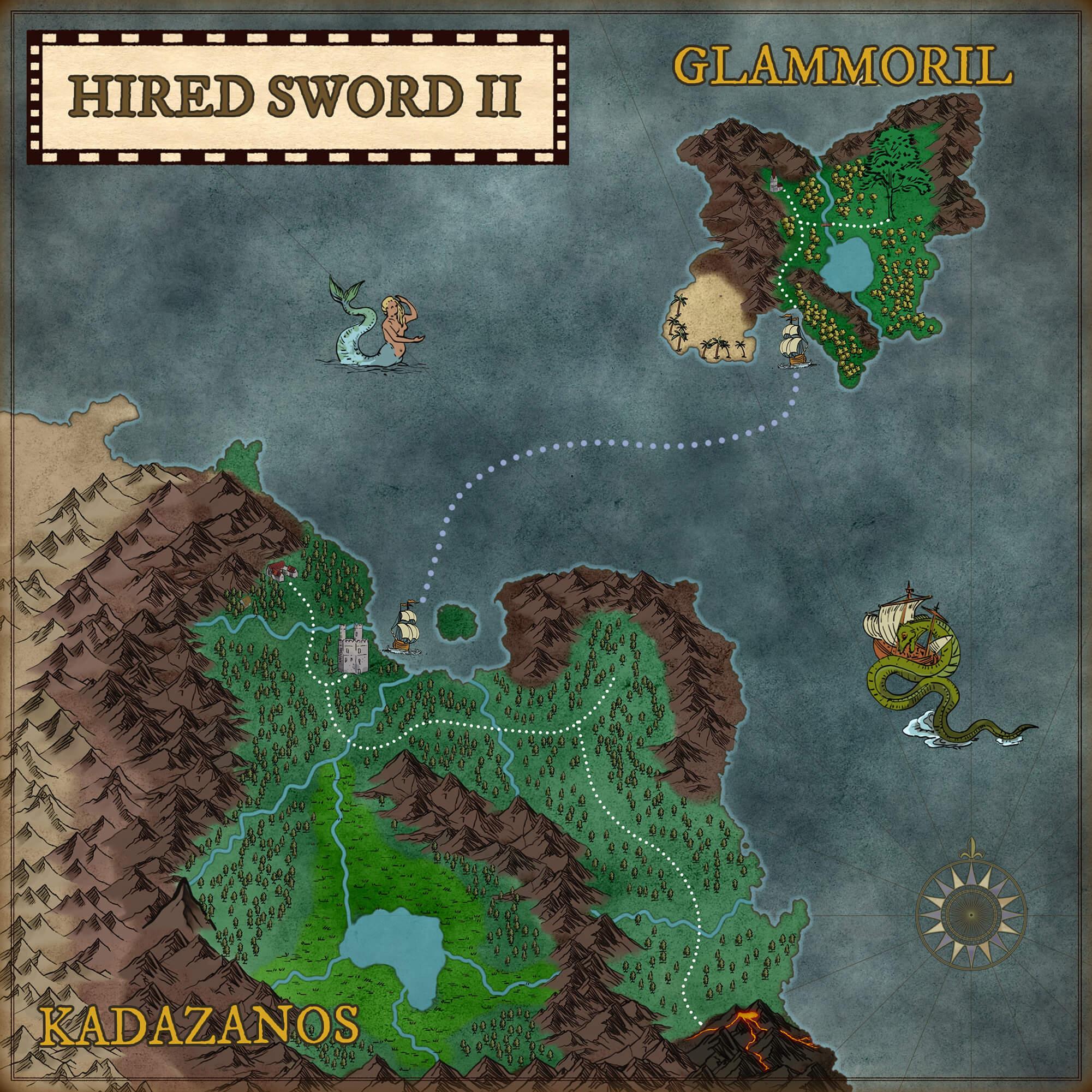 Hired Sword 2 — maps