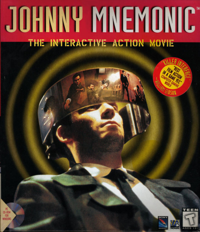 Johnny Mnemonic box art